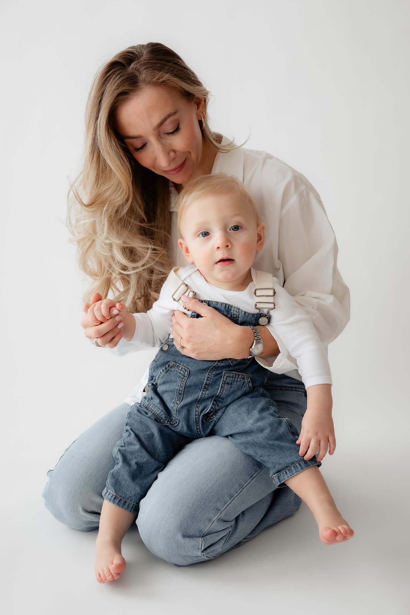 Mother and child portrait