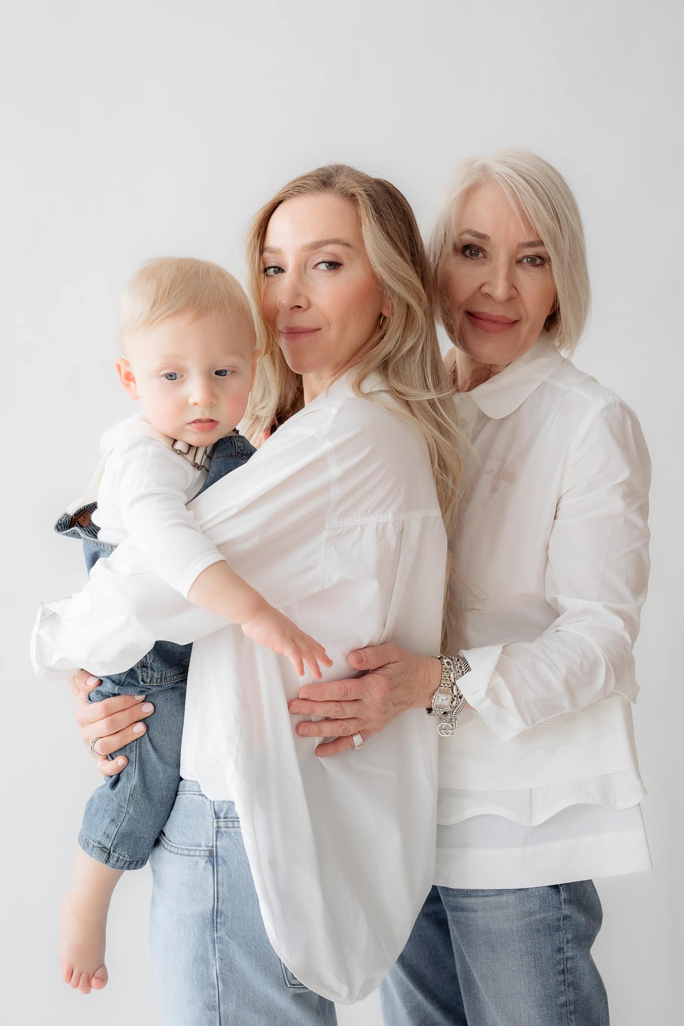 Grandmother,mother and child, 3 generations